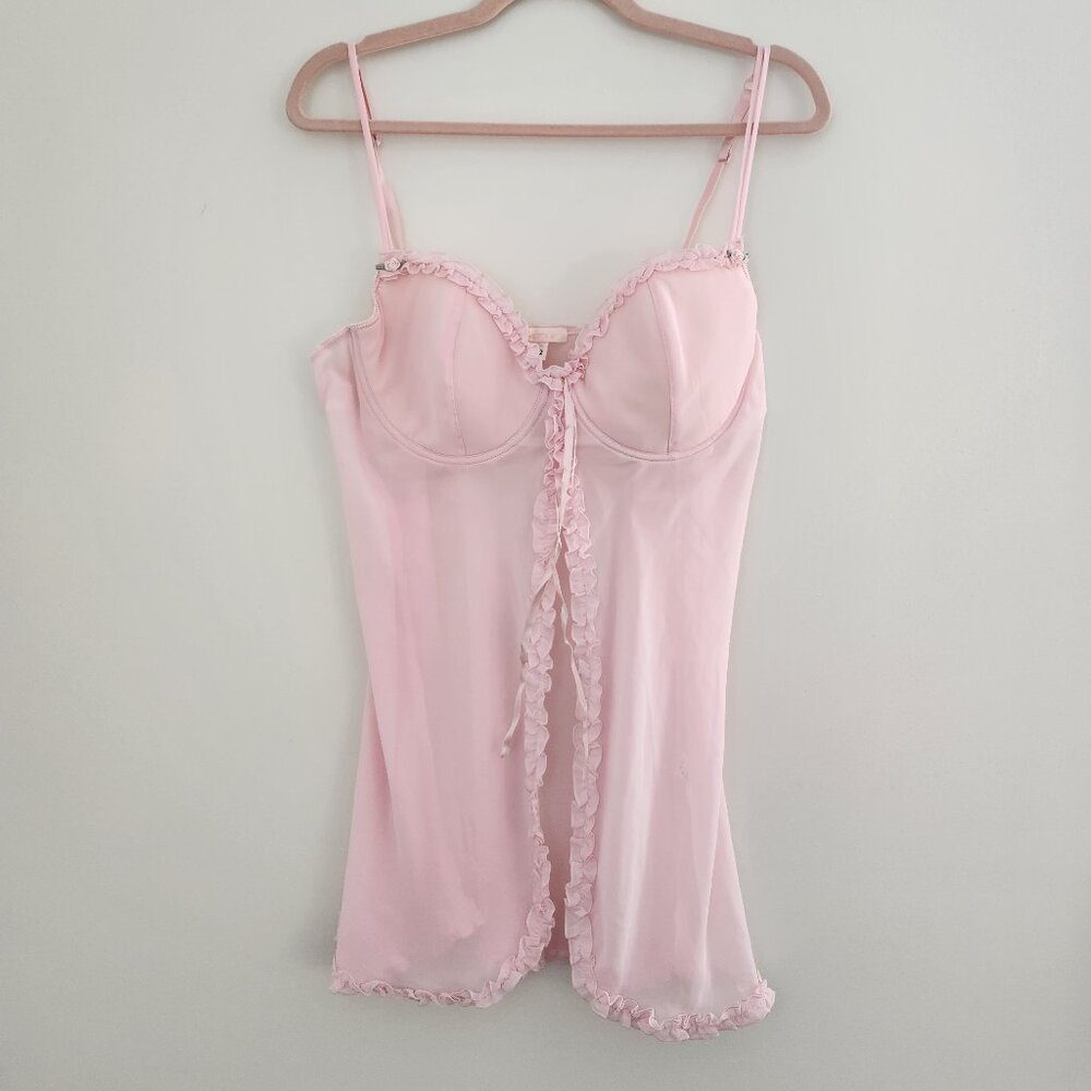 Vintage Pale Pink Cerie Lingerie Top